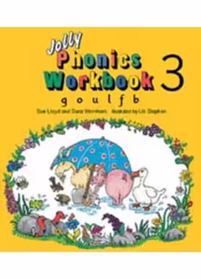 کتاب jolly phonics 3 workbook