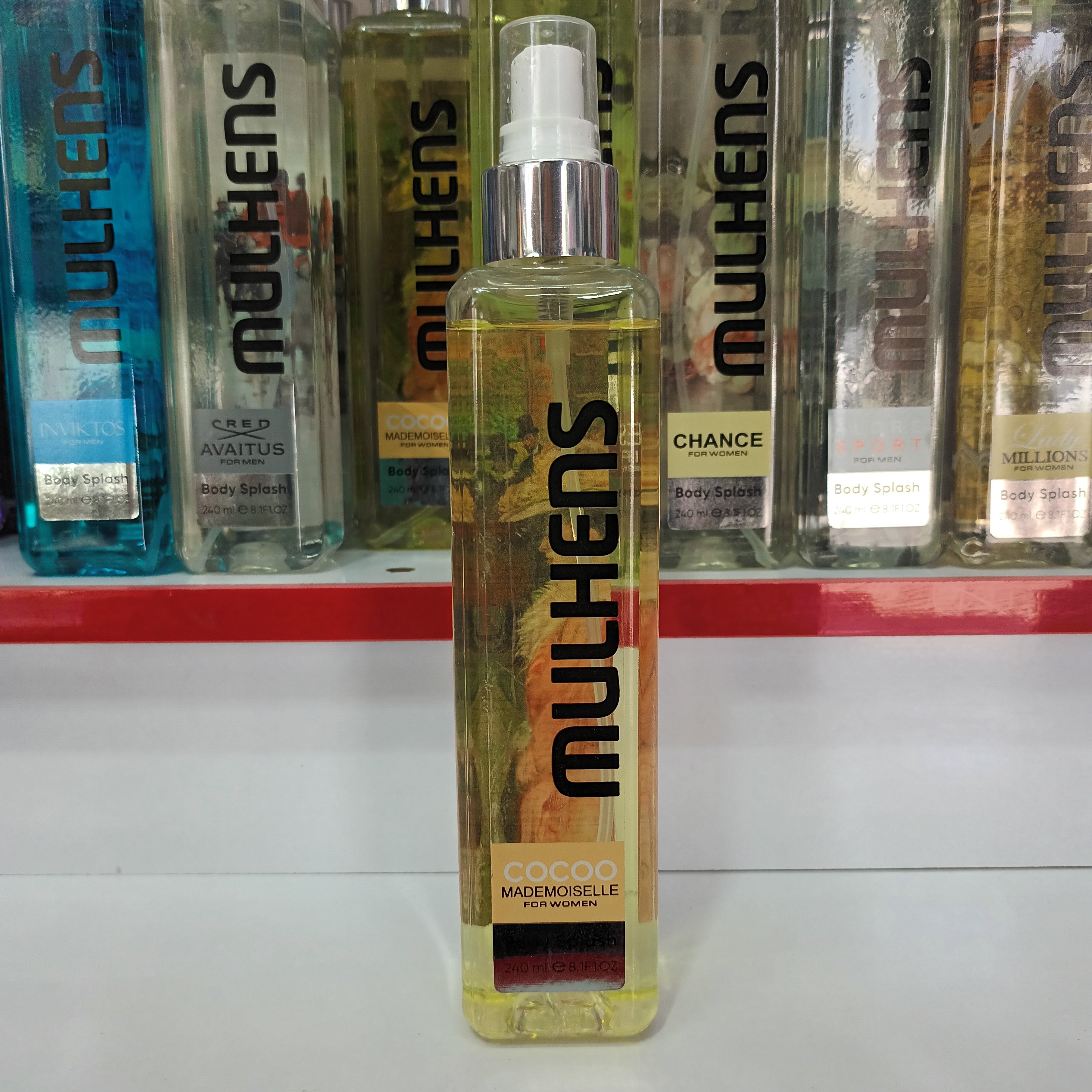 بادی اسپلش مولهنس مدل کوکو مادمازل
 حاوی عصاره گلیسیرین و آلوورا
با رایحه گرم و شیرین
حجم: 240