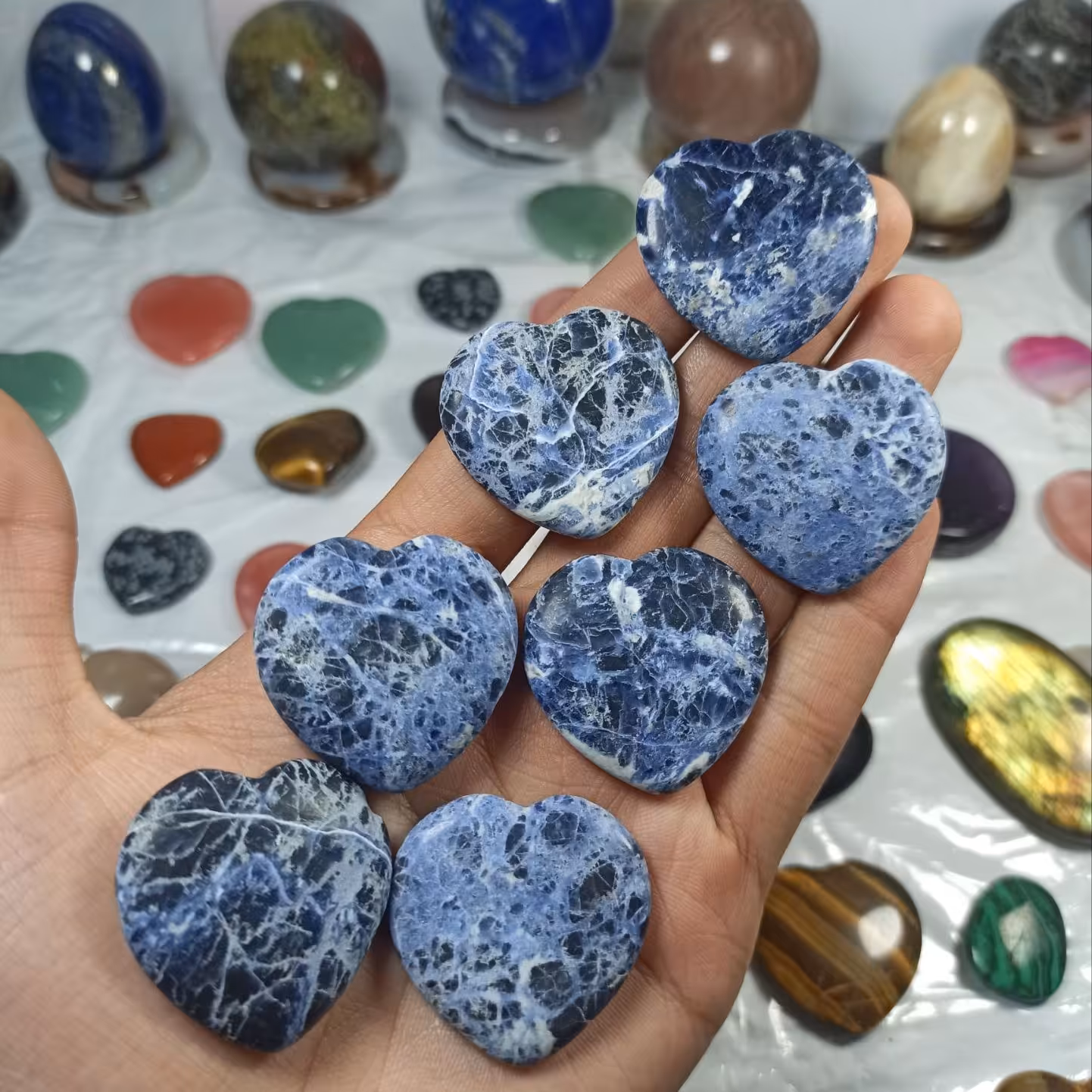 یودالیت تراش قلبی