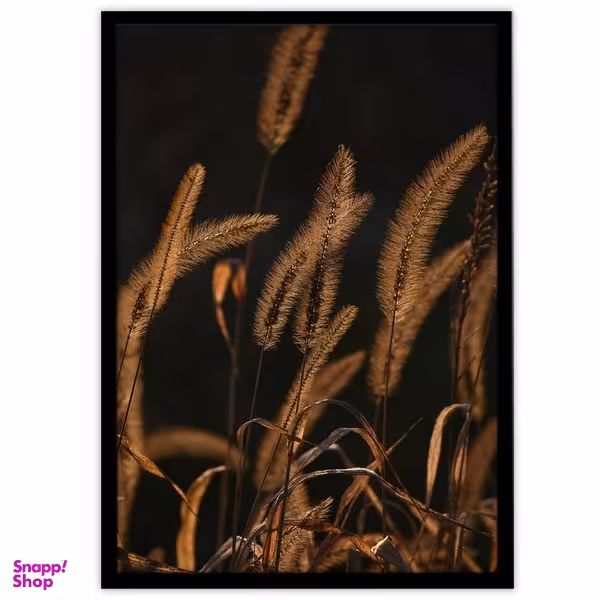 تابلو بکلیت طرح عکاسی طبیعت گندمزار مدل B-10069