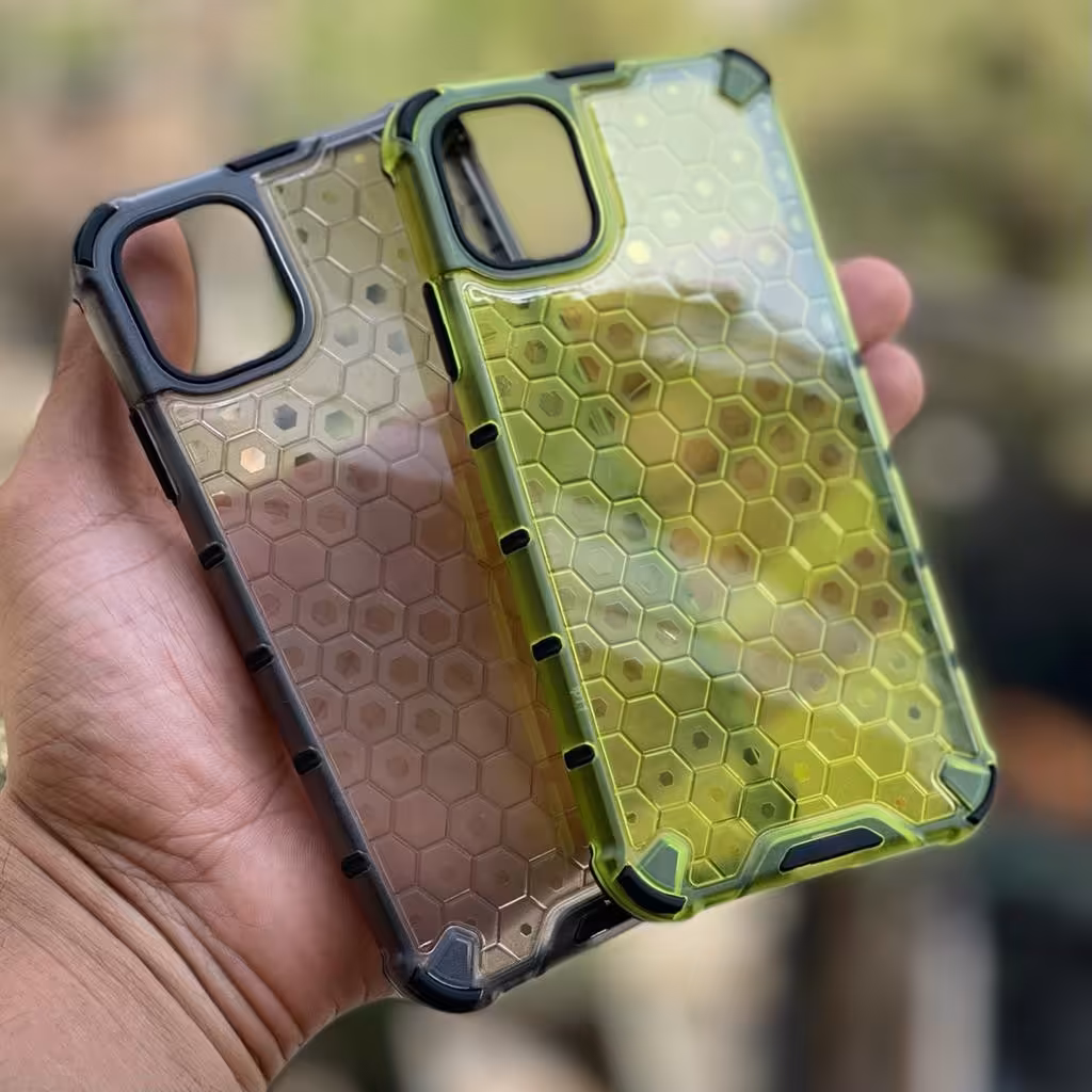 قاب گوشی سامسونگA30s A50s A50 مدل زنبوری دولایه ضدضربه 