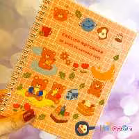 دفتر زبان دو خط 60 برگ تدی picnic | برند پانداک