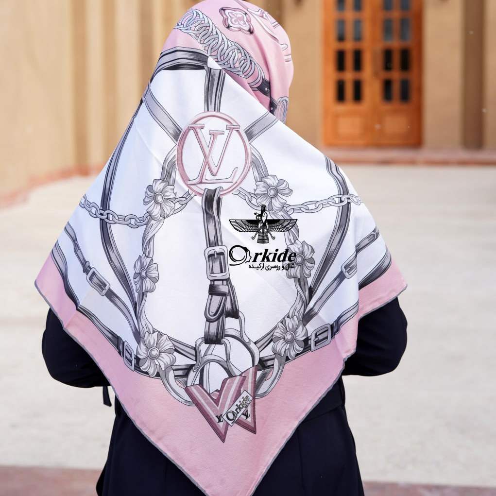 روسری نخ ابریشم گارزا 040