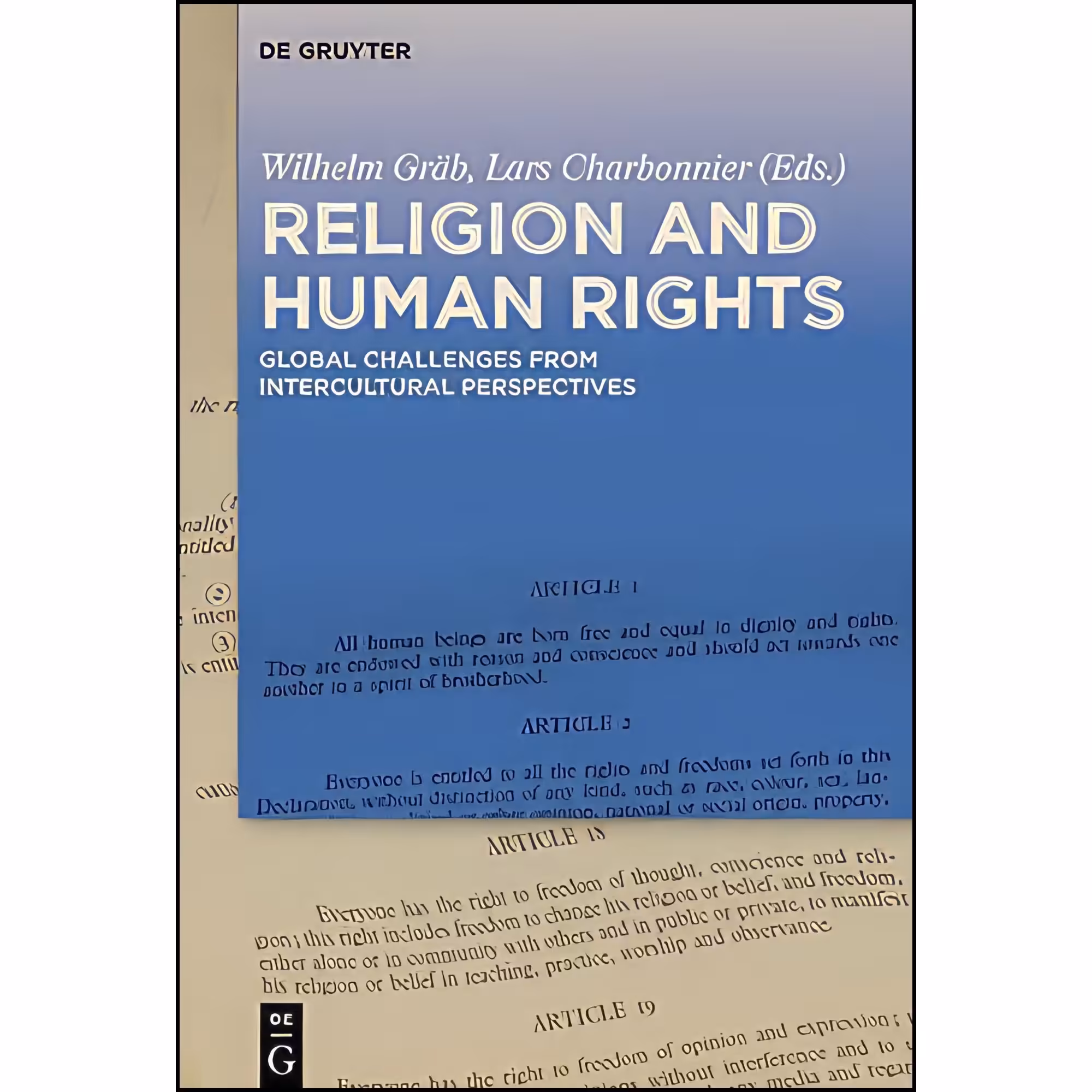 کتاب زبان اصلی Religion and Human Rights انتشارات De Gruyter