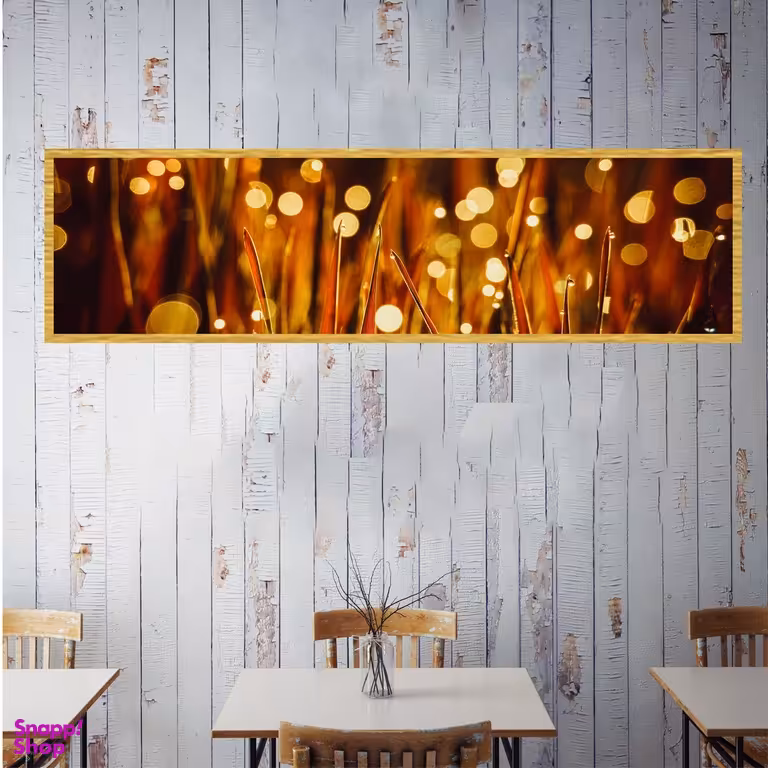 تابلو بکلیت طرح منظره گندمزار مدل کشیده T-7609