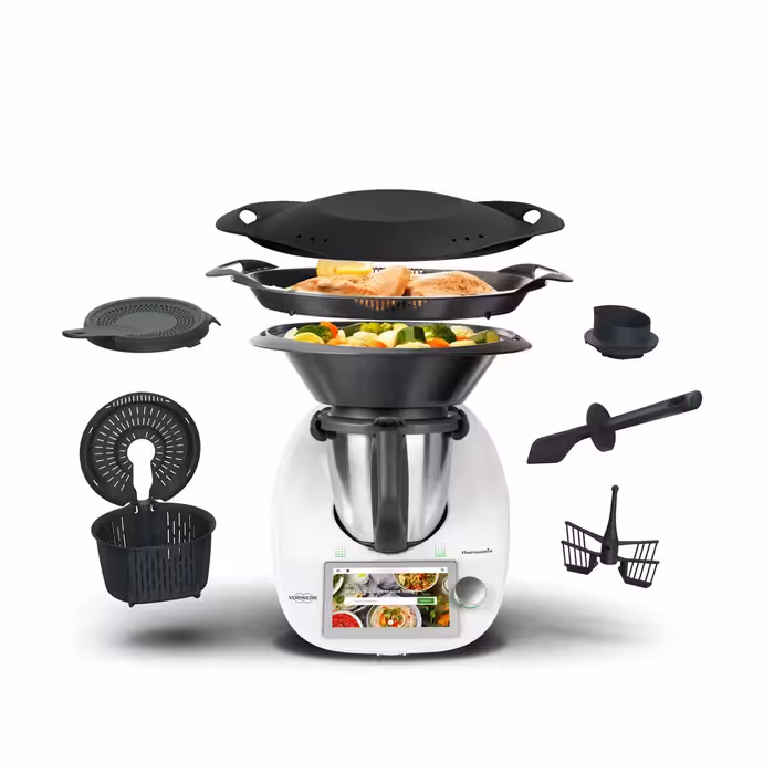 ربات آشپزخانه ترمومیکس به همراه سنسور و ست چاقو آشپزخانه