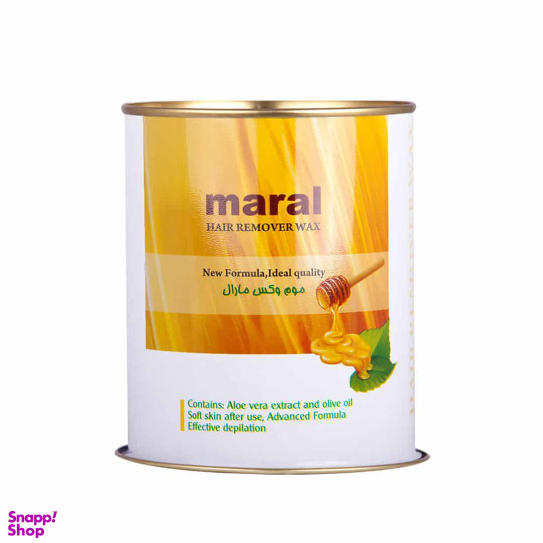 موم موبر مارال (Maral) مدل عصاره Honey وزن 700 گرم