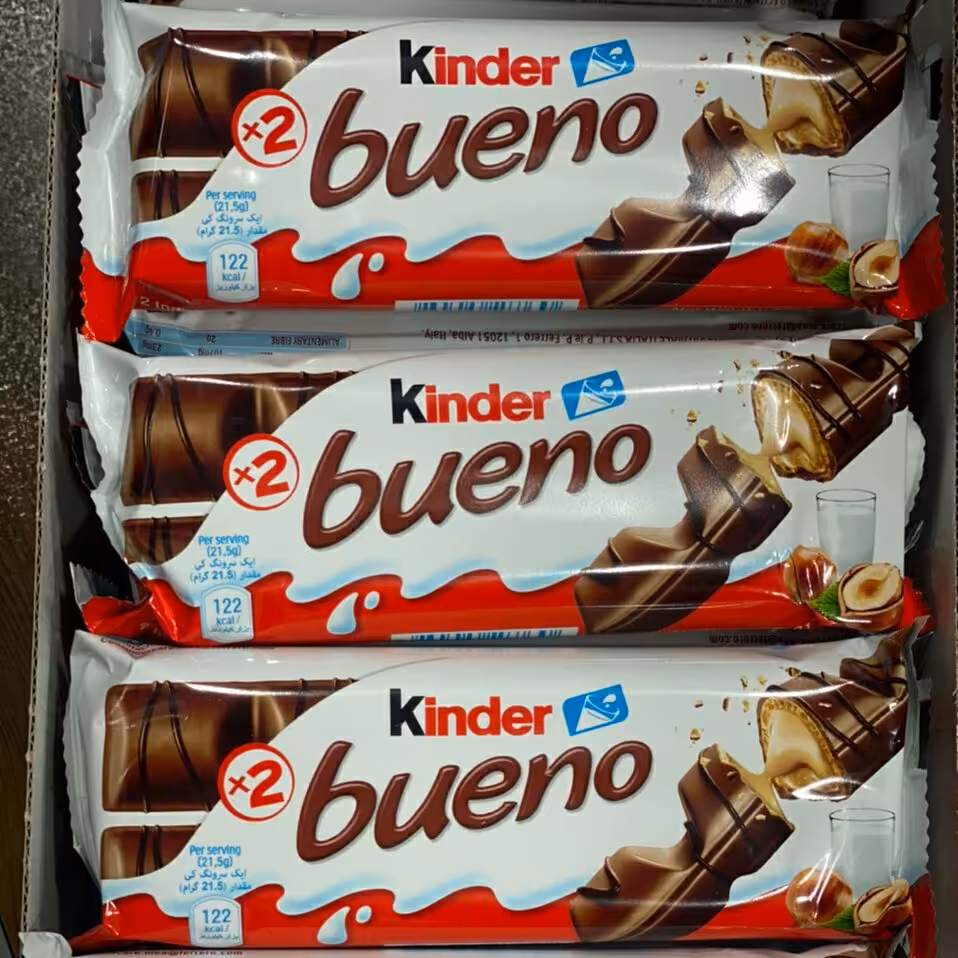 شکلات کیندر بوئنو30تایی کیفیت عالی تضمین اصالت کالا 
