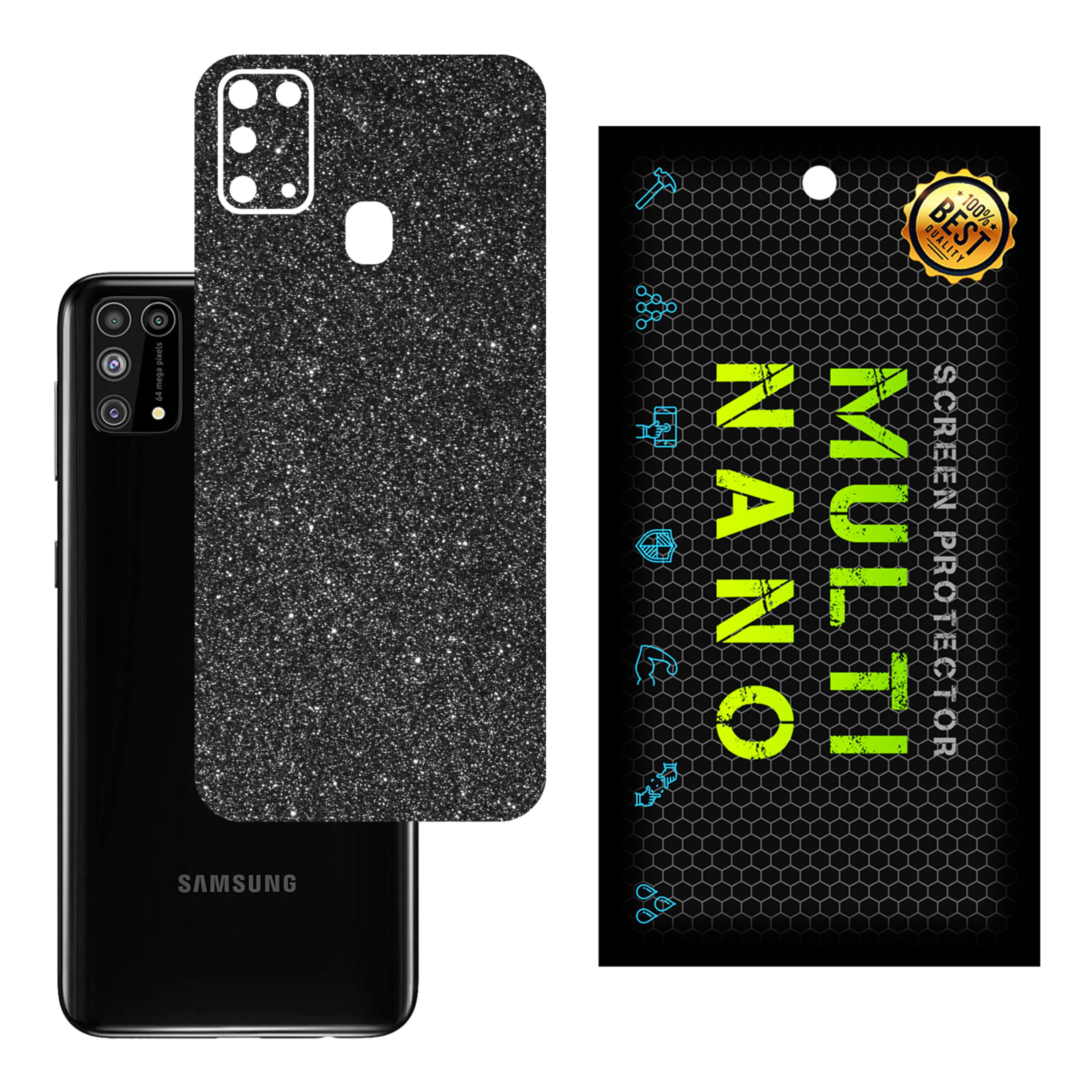 برچسب پوششی MultiNano مدل X-G1F-Gray برای پشت موبایل سامسونگ M31