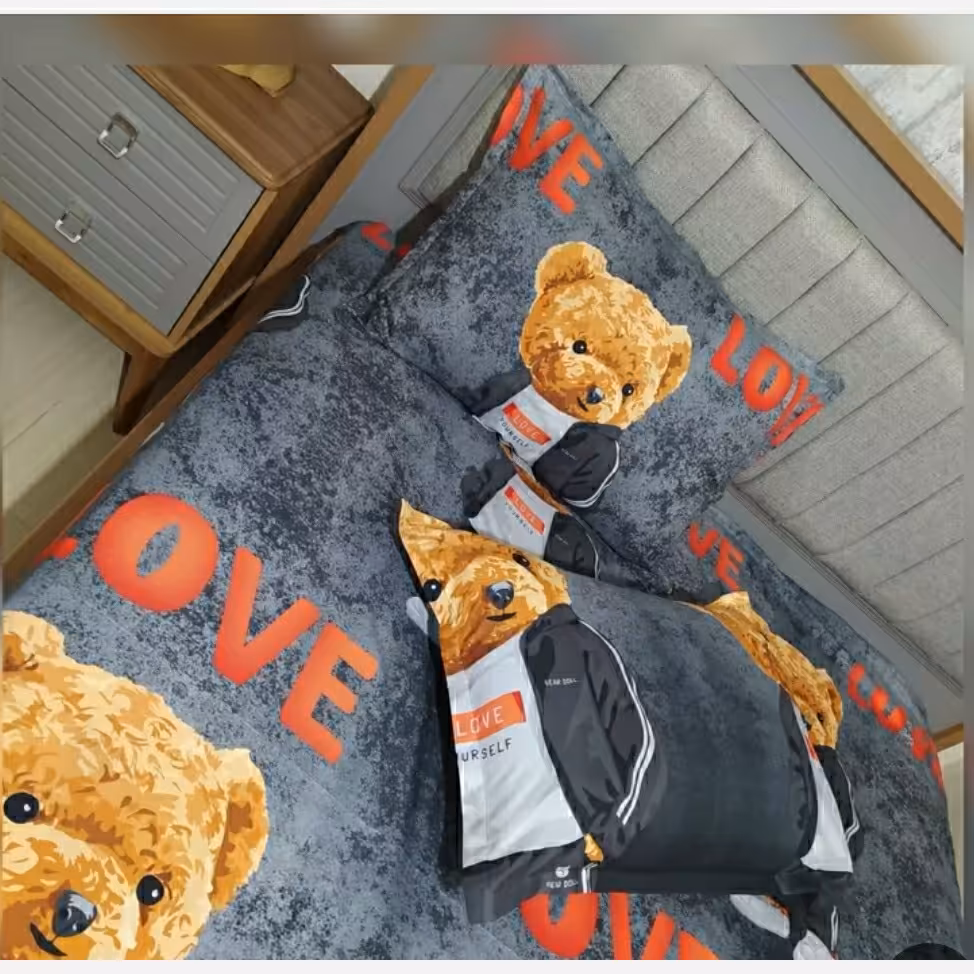 پارچه ملحفه خرس