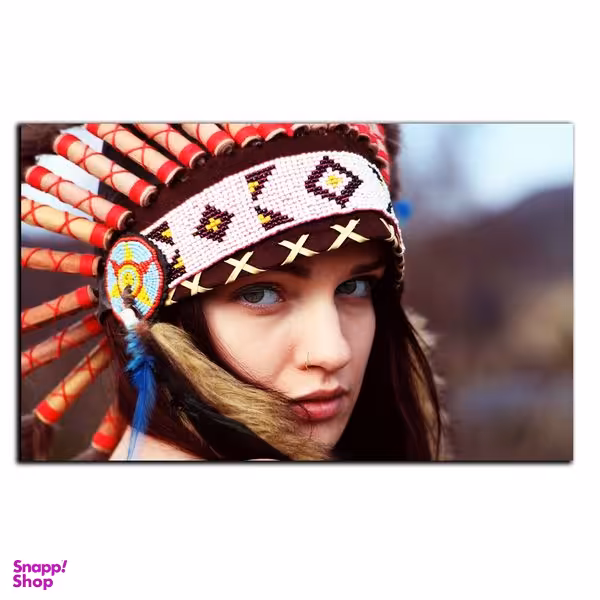 تابلو شاسی بکلیت طرح دخترانه ی سرخپوست مدل SH-8858