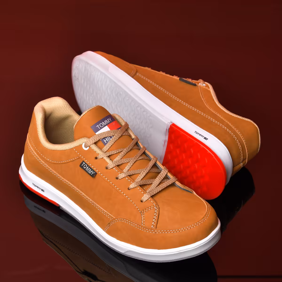 کفش مردانه عسلی مدلBamdad