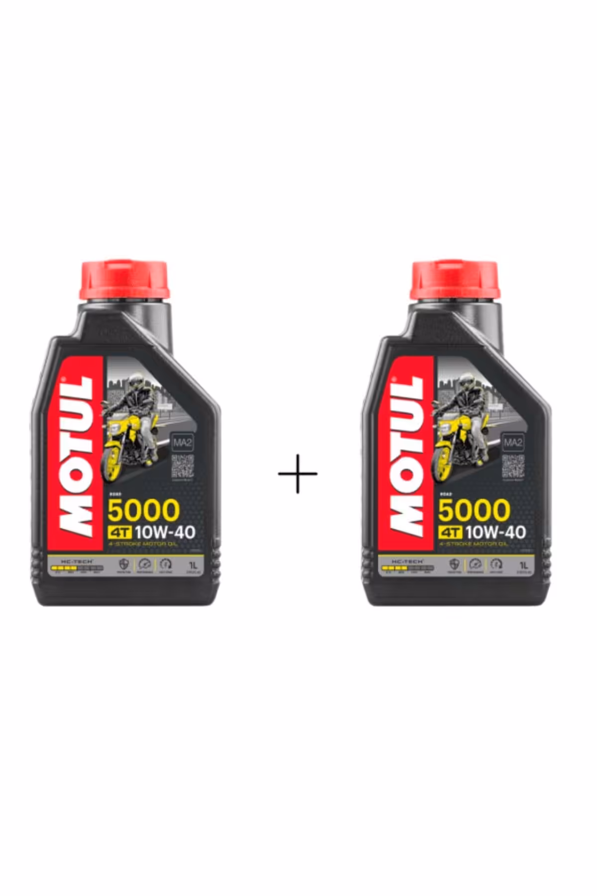 روغن و مکمل موتور 5000 10W40 سیکلت 2 لیتری Motul