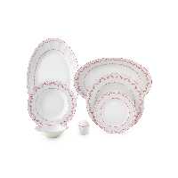 سرویس چینی 6 نفره فرانسیس صورتی