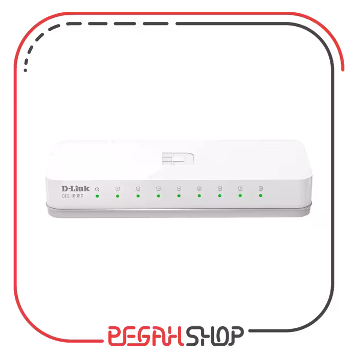 سوییچ 8 پورت برند D-Link مدل DES-1008C