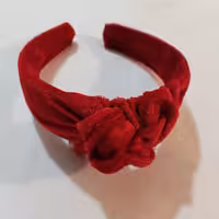 تل گره ای مخمل رنگ قرمز