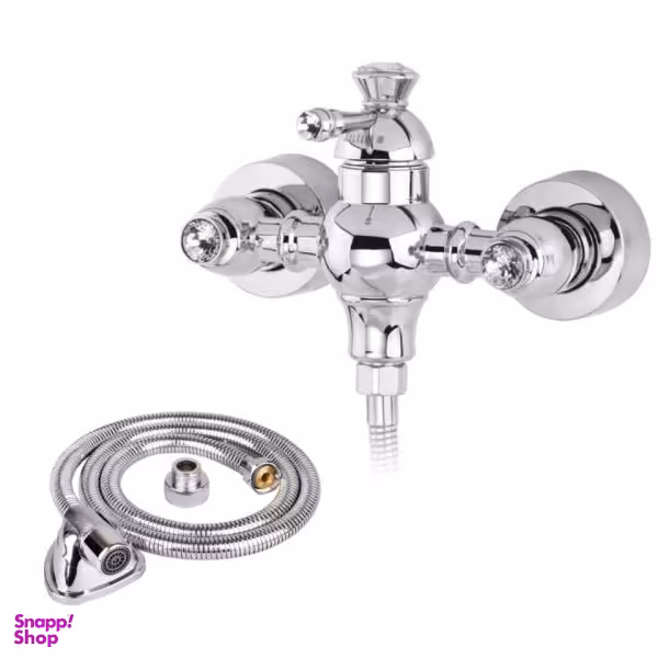 شیر سرویس بهداشتی کسری مدل شهیاد به همراه شلنگ توالت