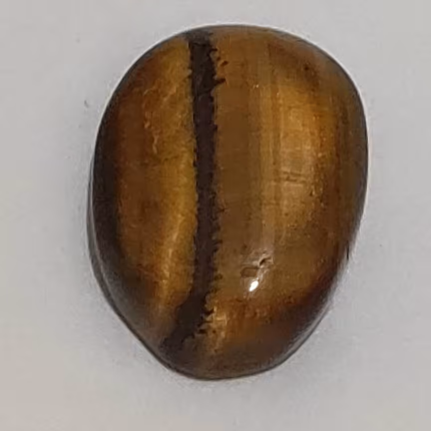 نگین عقیق پرتلالو چشم ببر سنگ تراش خورده طبیعی و معدنی اصل چند رنگ ترکیبی 