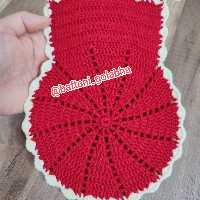 لیف حمام بافتنی چرخشی بافته شده با کاموا اکریل تاب 