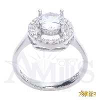 انگشتر نقره زنانه آمیتیس مدل AMT-R155 