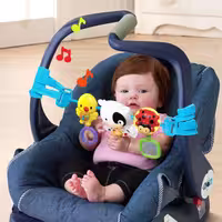آویز کریر موزیکال هوش و سرگرمی مدل on the moove activity bar vtech 185603