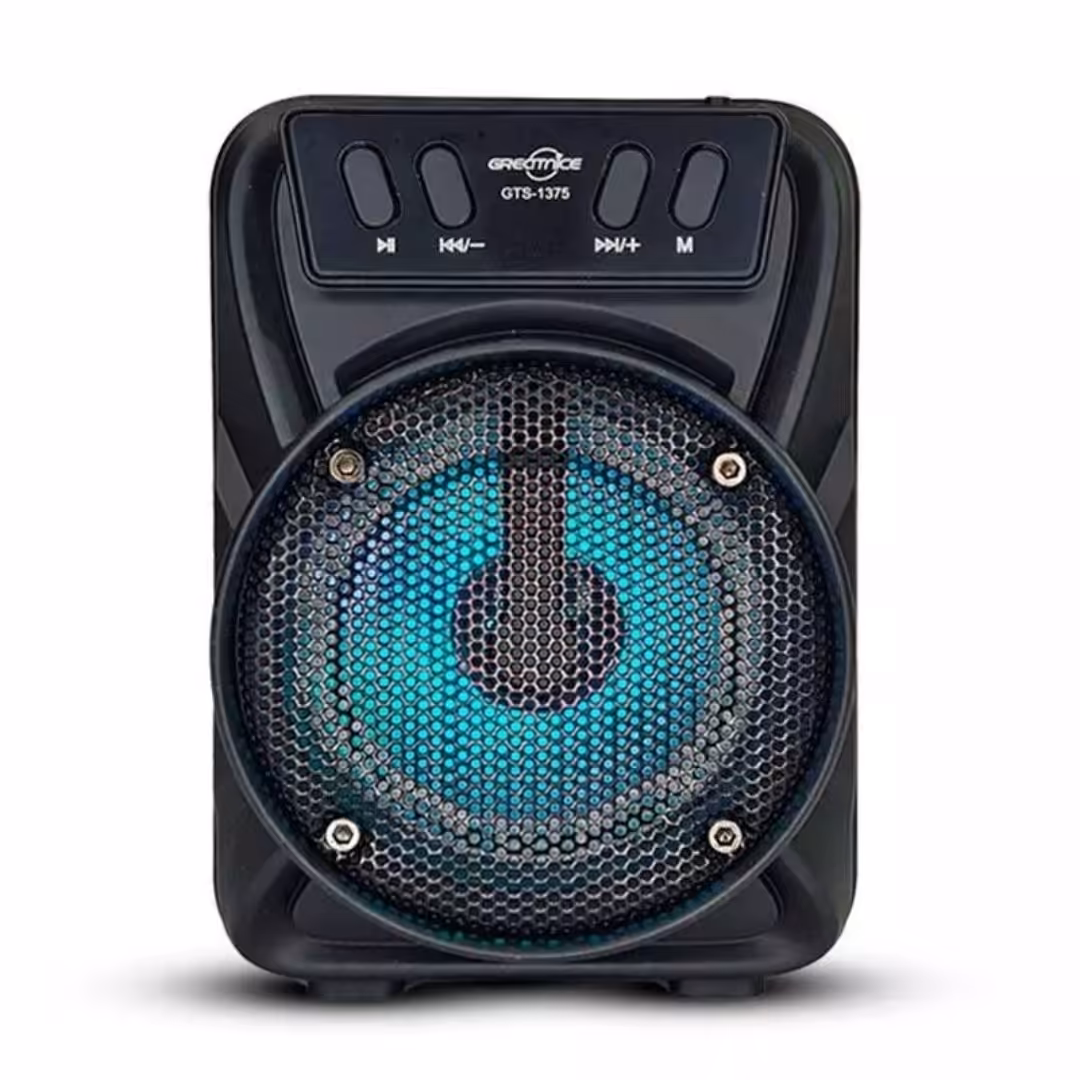 مینی اسپیکر گریت نایس مدل GTS-1375 بلوتوثی با رقص نور