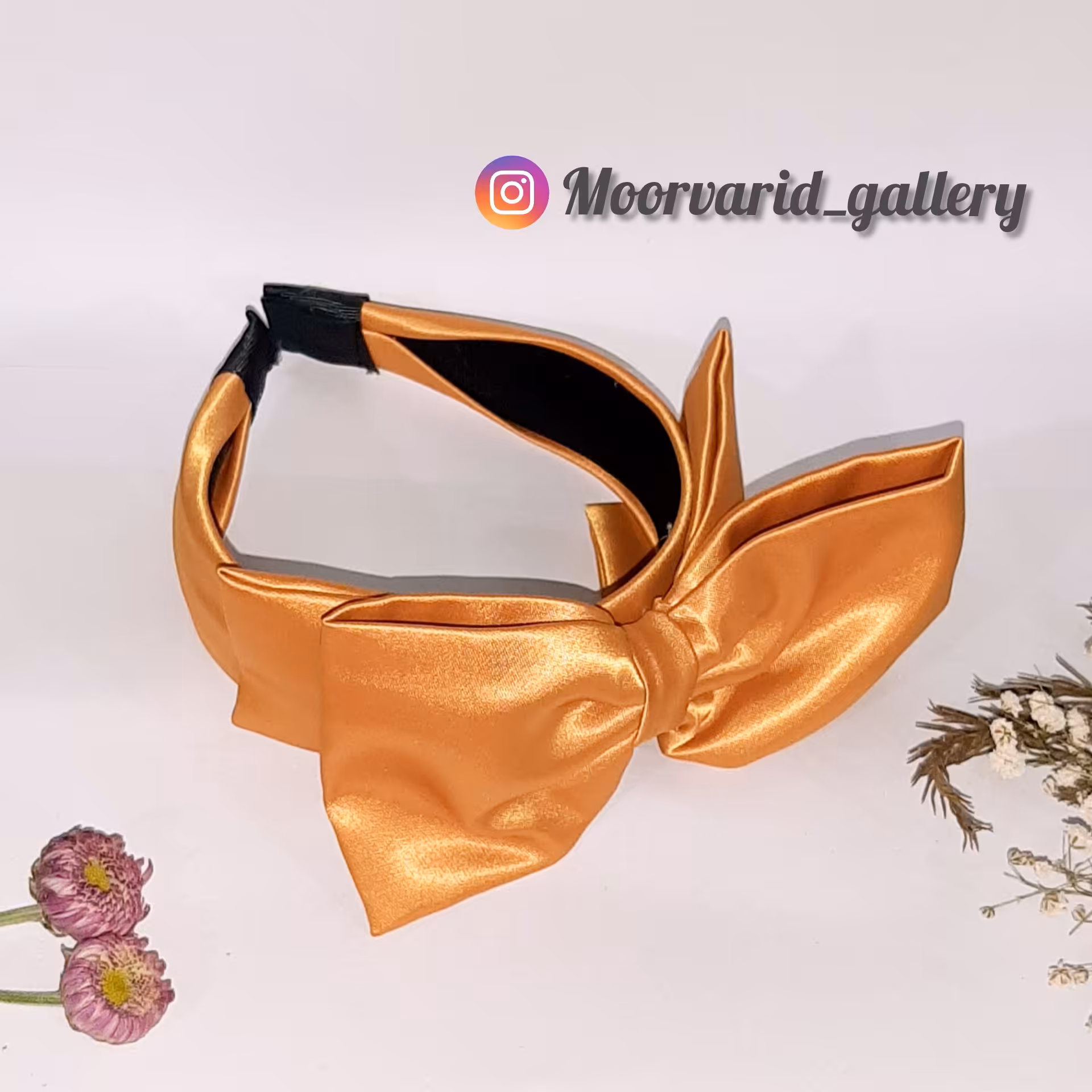 تل پاپیون دار از جنس ساتن حجیم شده درجه 1