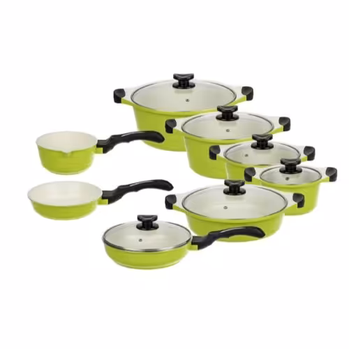 سرویس پخت و پز 14 پارچه عروس مدل Moj کد 135 