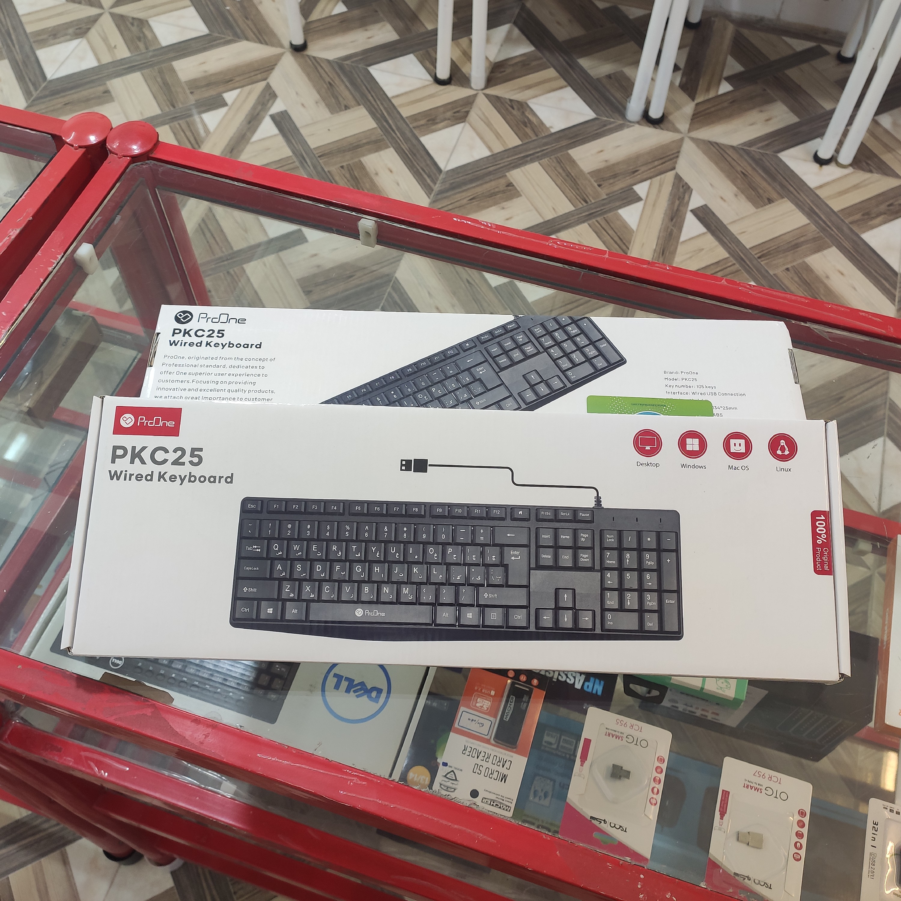 کیبورد باسیم پرووان ProOne مدل PKC25 دارای گارانتی معتبر