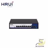سوئیچ 8 پورت PoE اچ آر یو آی مدل HR900-AFG-82NS