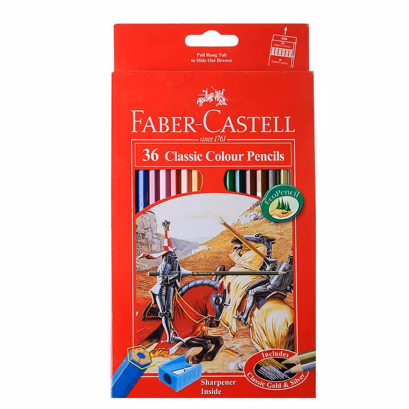 مداد رنگی فابرکاستل 36 رنگ 