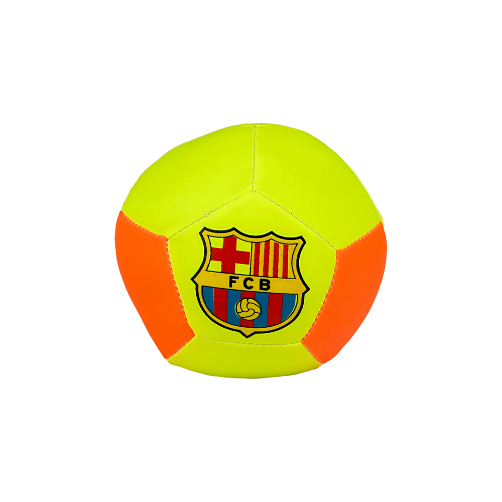توپ پارچه ای فوتبال مینی کلوپ بارسلونا سایز 1