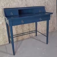 میز تحریر  رنگ پوششی سایز 120 60 75 ساخت دکورتاپ  