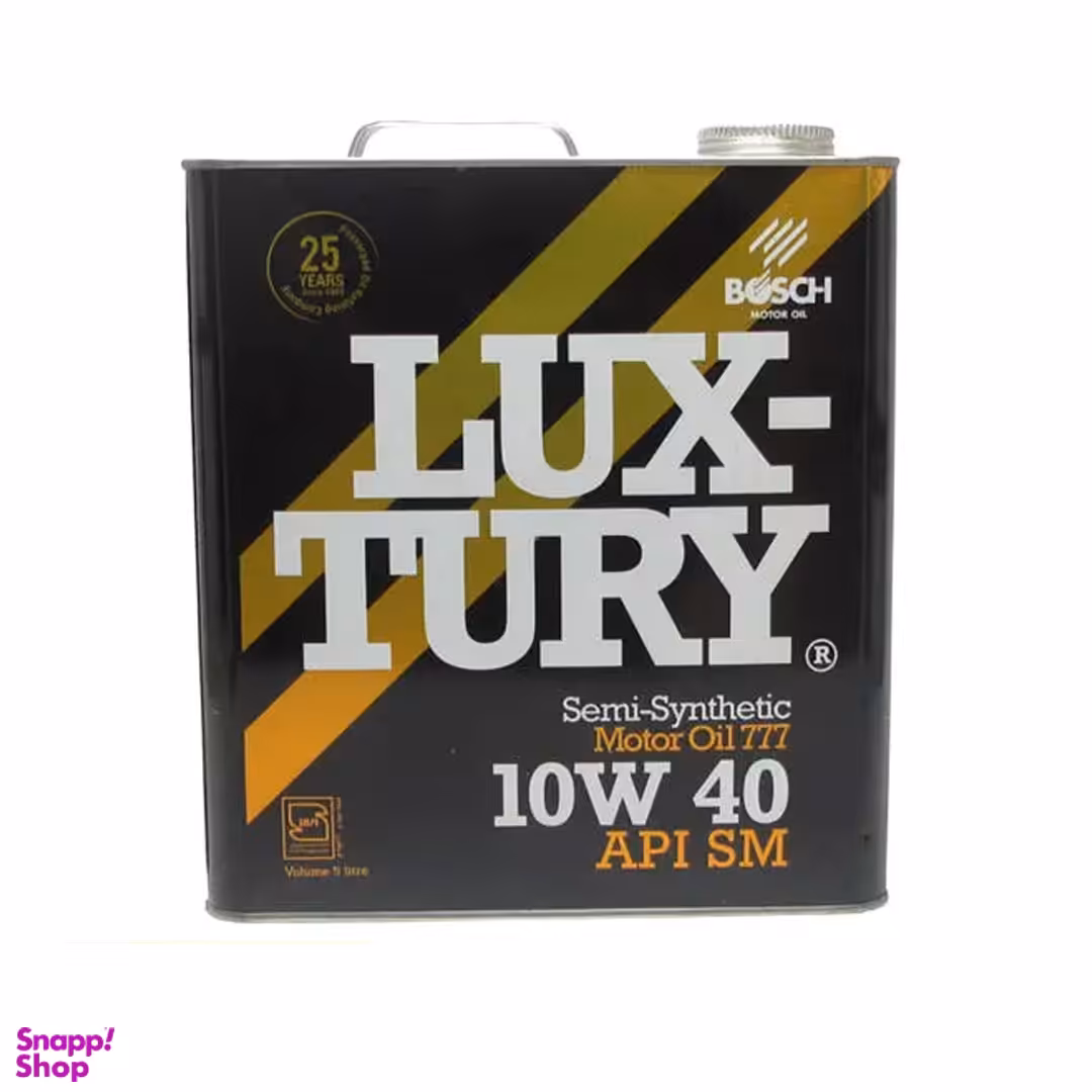 روغن موتور خودرو بوش مدل 40-10w حجم 5 لیتر