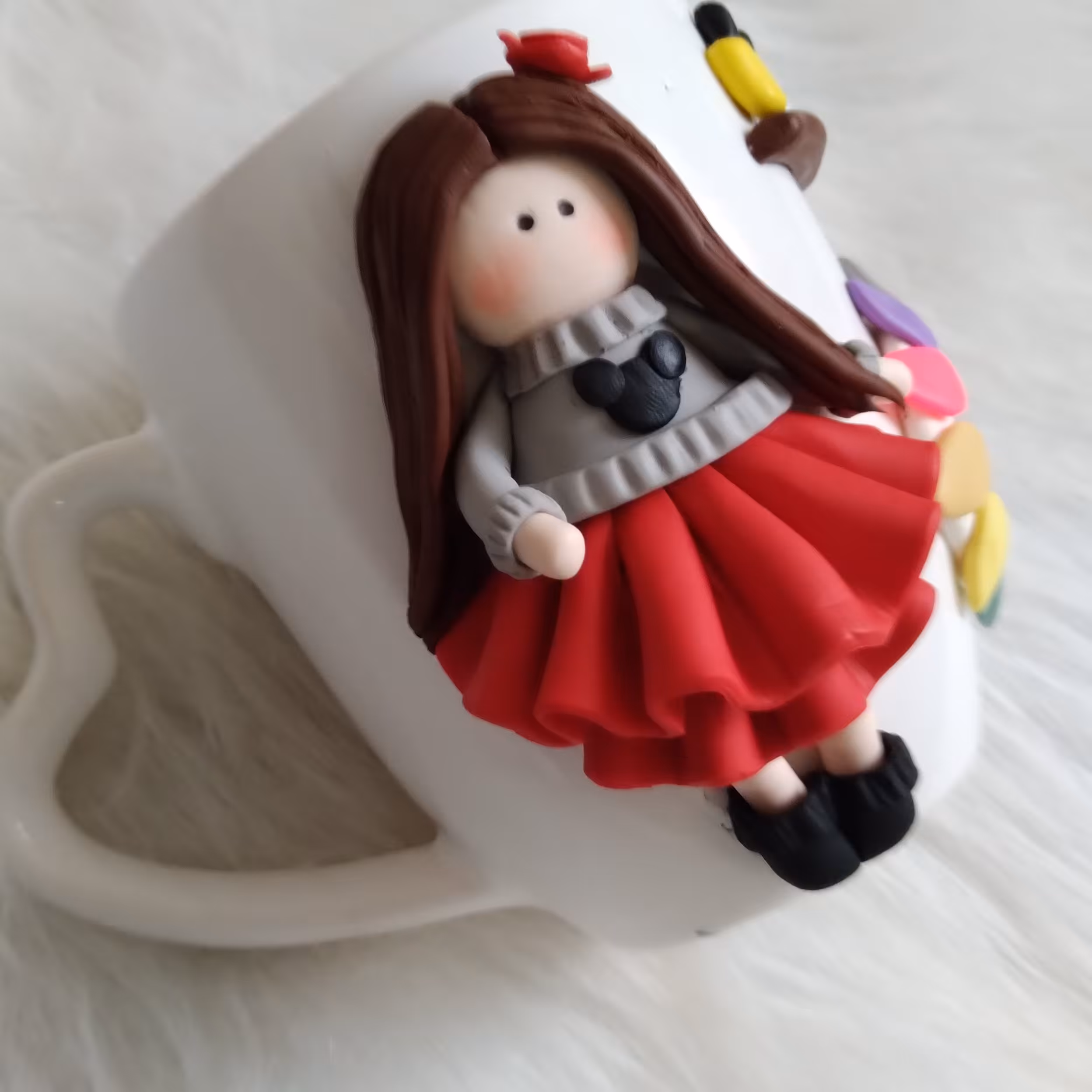 ماگ ناخن کار   جزئیات قابل تعقیر هستن  