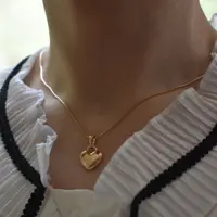 گردنبند قلبی برند ژوپینگ 