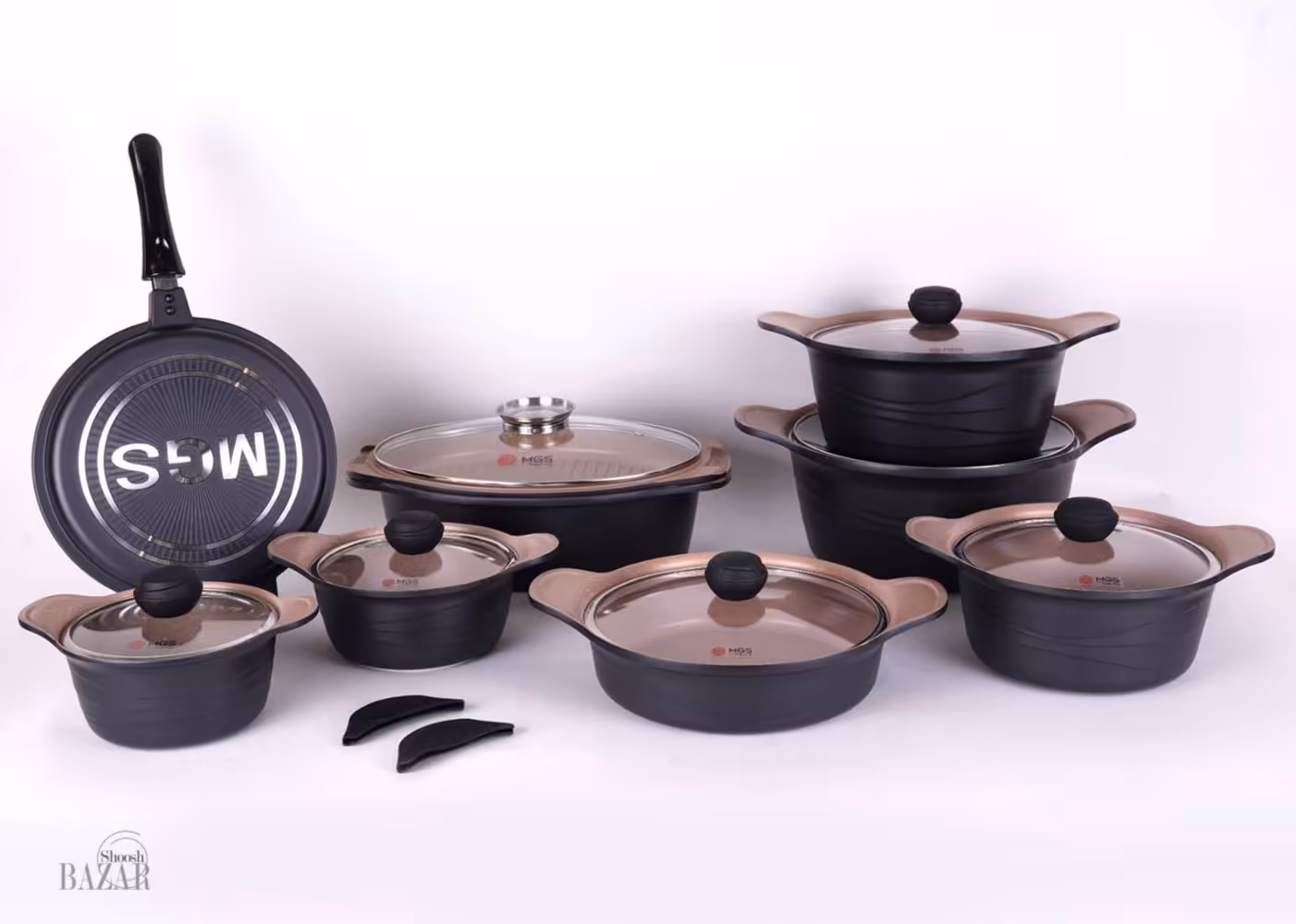 سرویس قابلمه 23 پارچه ام جی اس مدل کره ای D