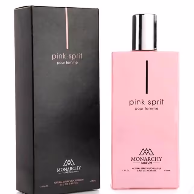 ادوپرفیوم زنانه  اصلی مونارچی مدل PINK SPRIT حجم 100 میلی لیتر