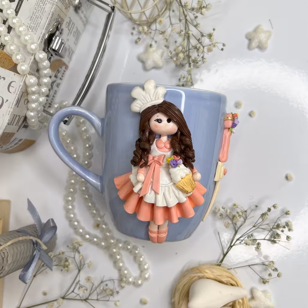 ماگ فانتزی عروسکی 