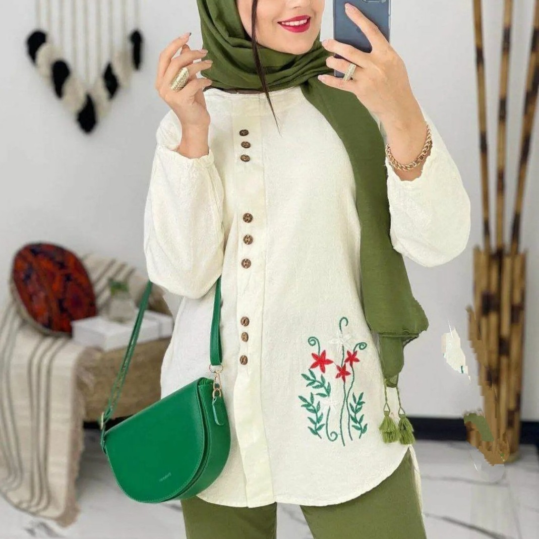 شومیز  جلودکمه