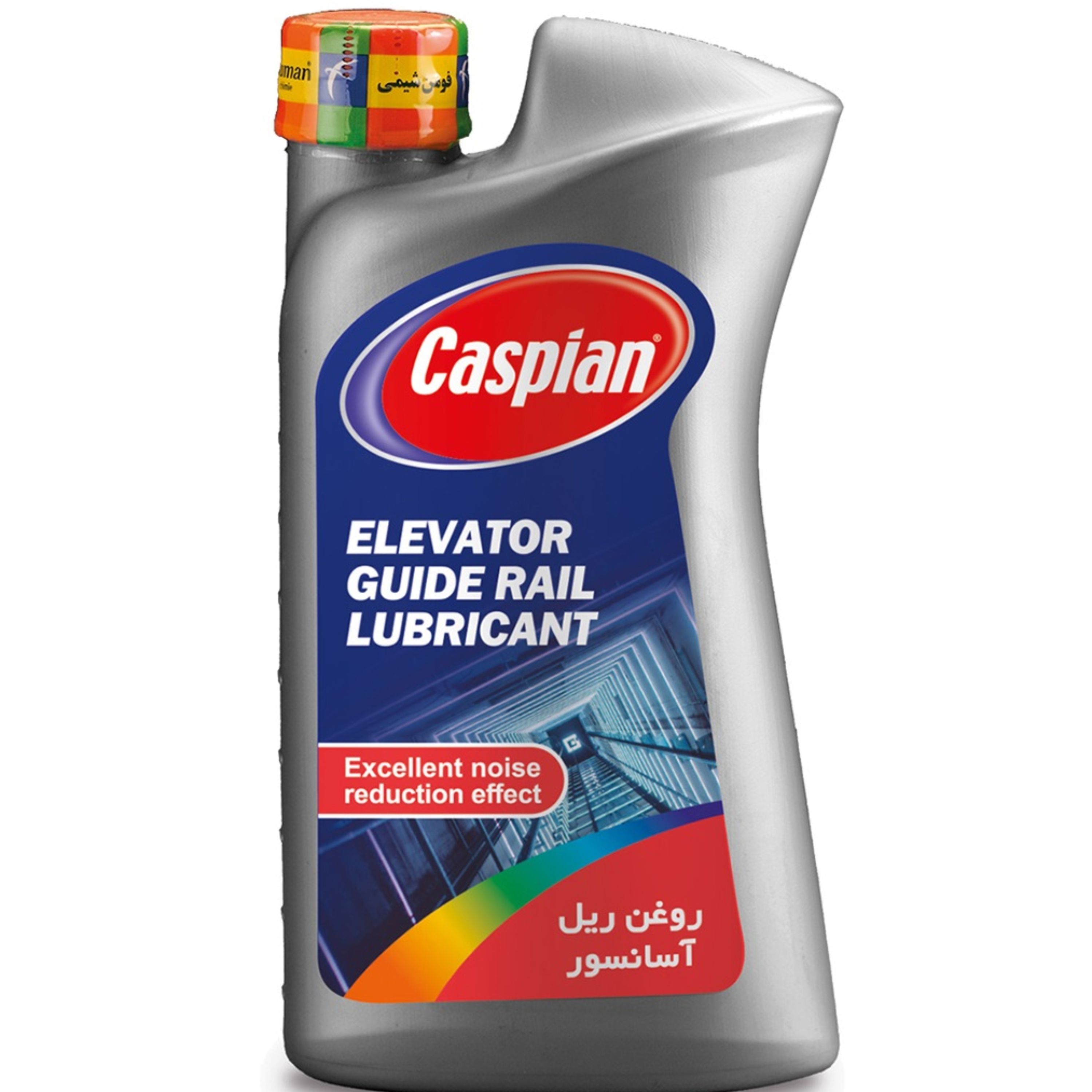 روغن ریل آسانسور کاسپین فومن شیمی مدل guide rail lubricant حجم 1 لیتری