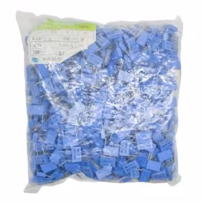 خازن 220nF / 250V MKT بسته 700 تایی