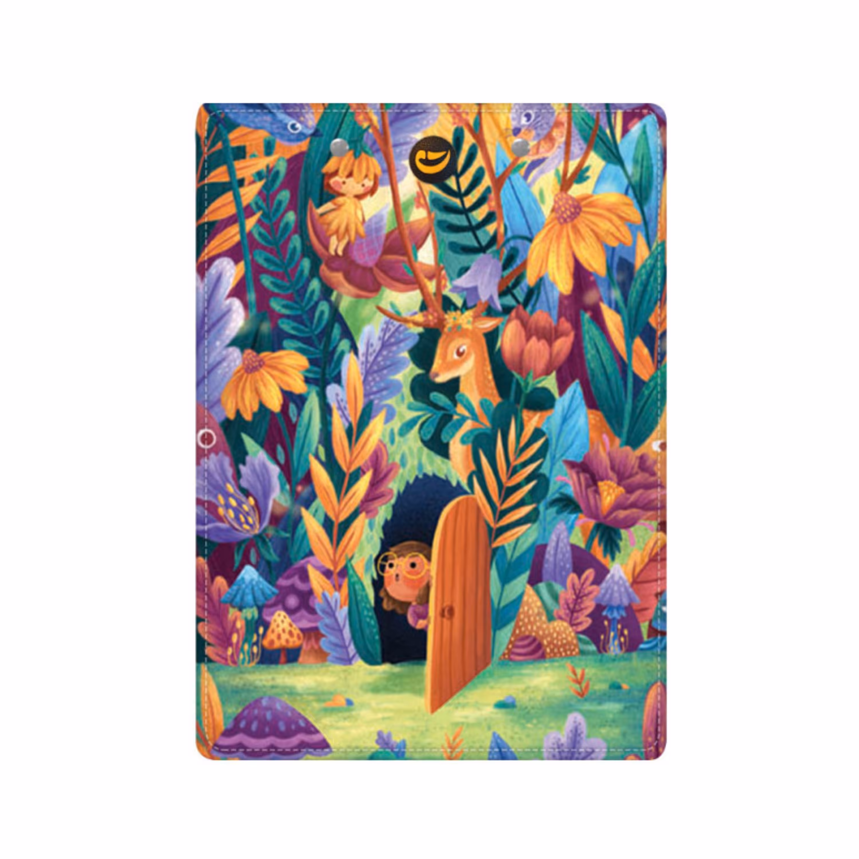 زیردستی کتیبه طرح خانه جنگلی سایز پاپکویی کد1544