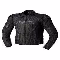کاپشن موتورسوار مشکی مردانه ژاکت موتور سیکلت تابستانی S1 سیاه RST