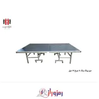 میز پینگ پنگ 8 چرخ ام دی اف 16 میل مدل T816