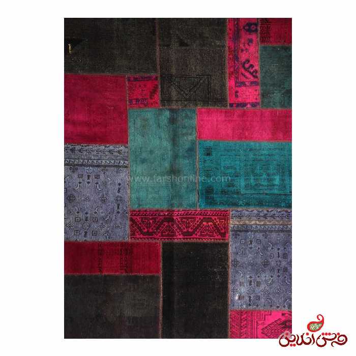 فرش دستباف کلاژ کد 5050