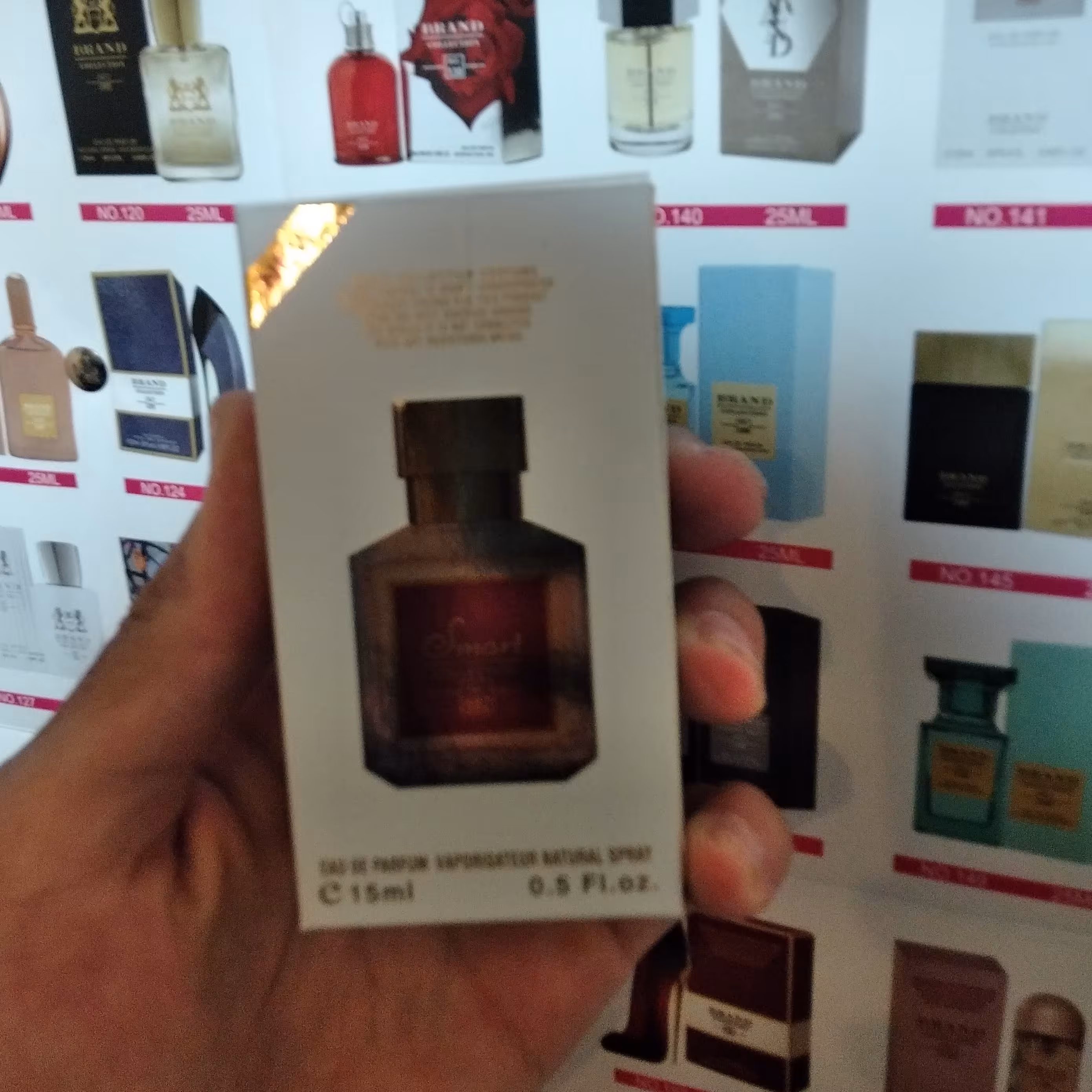 عطر باکارات رژ 15 میل  جیبی اسمارت
