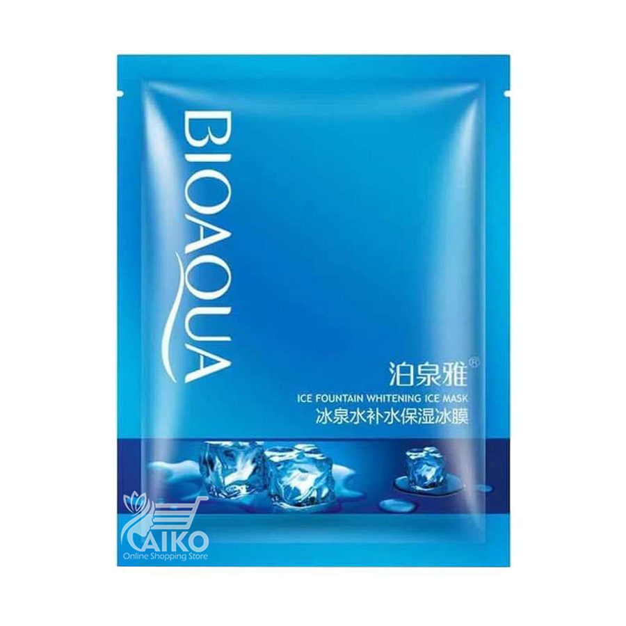 ماسک ورقه ای صورت یخی بیوآکوا BIOAQUA