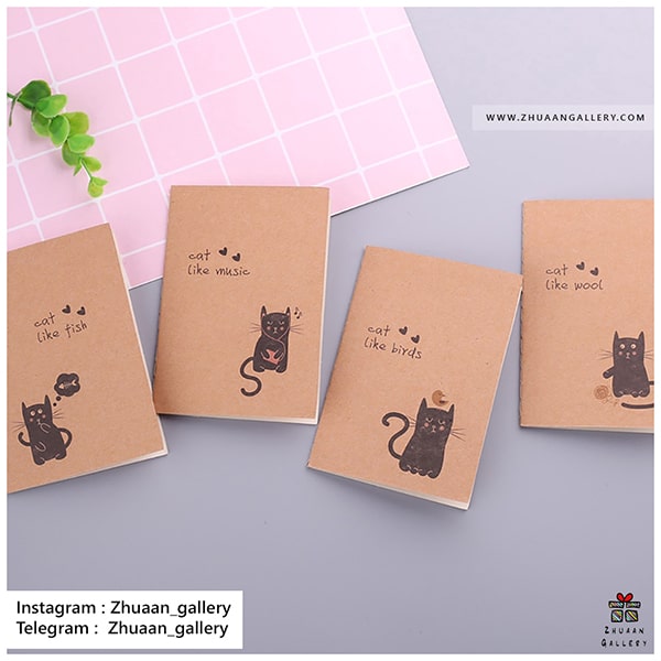 دفترچه Cat Like طرح گربه
