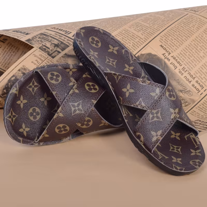 دمپایی نیکتا MP-5012  کد 1120 قهوه ای